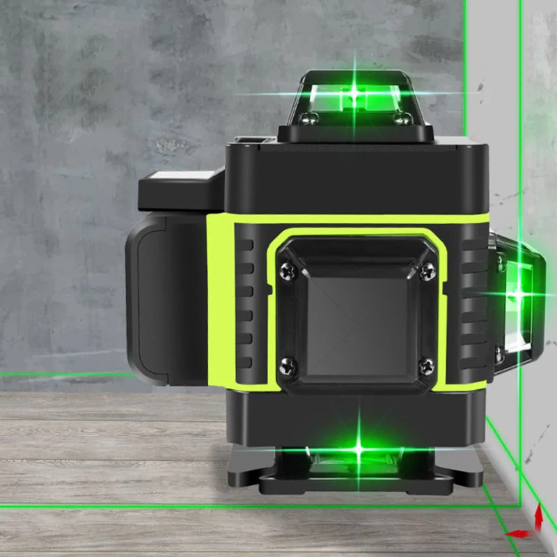16 Lines Green Light Laser Level Self Leveling Tool - Image 2