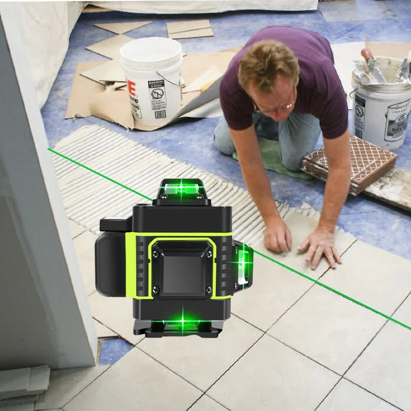 16 Lines Green Light Laser Level Self Leveling Tool - Image 6