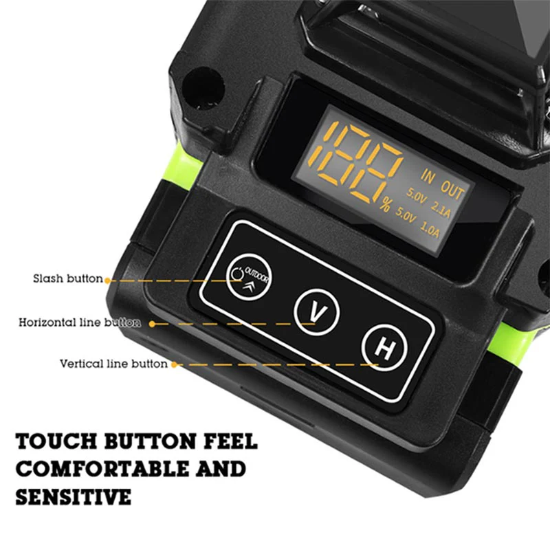 16 Lines Green Light Laser Level Self Leveling Tool - Image 9