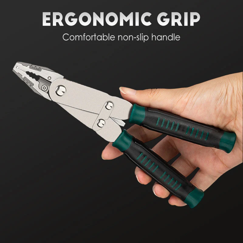 2-in-1 Dual Jaw Adjustable Wire Pliers - Image 5