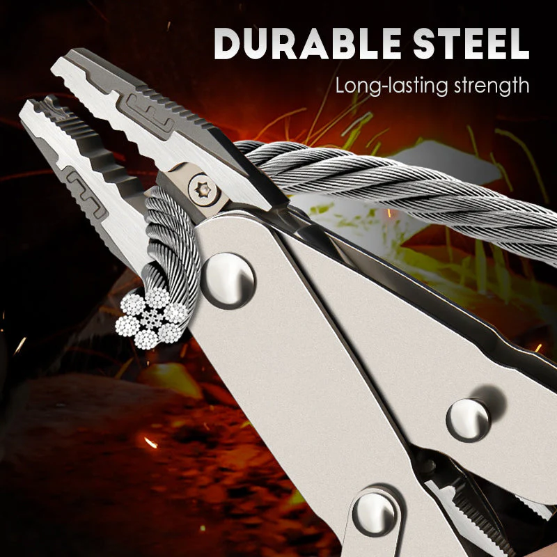 2-in-1 Dual Jaw Adjustable Wire Pliers - Image 7