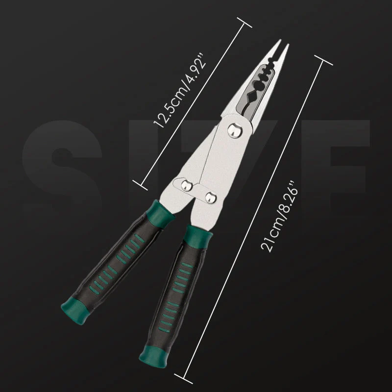 2-in-1 Dual Jaw Adjustable Wire Pliers - Image 8