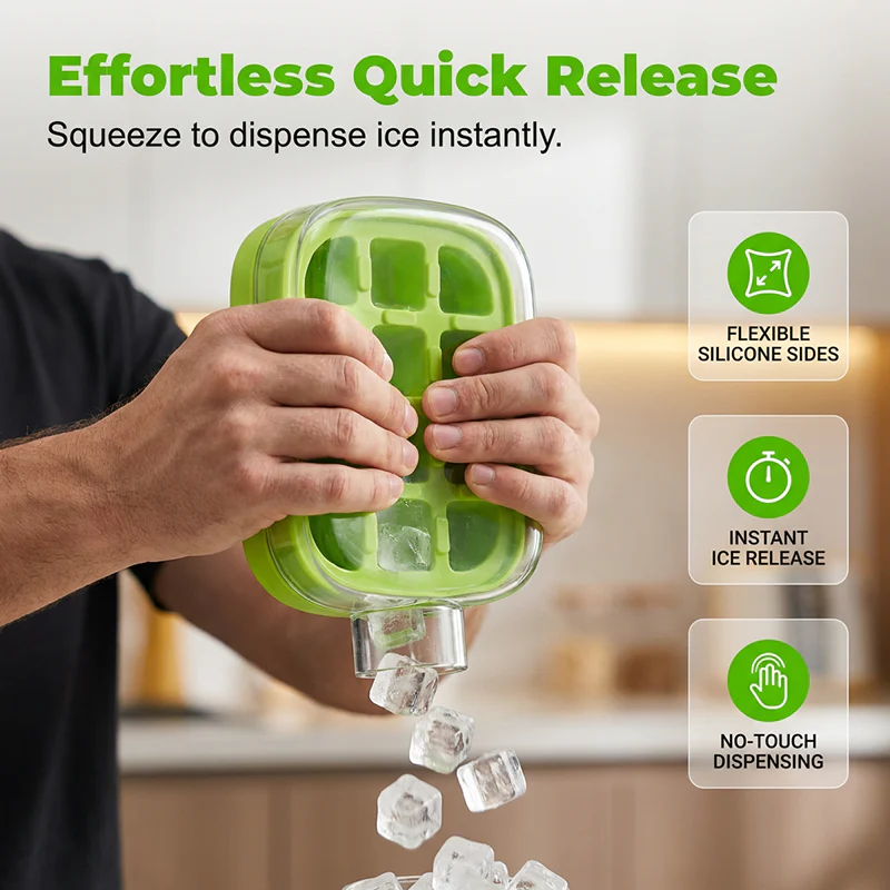 2-in-1 Ice Cube Maker Water Bottle - Image 2