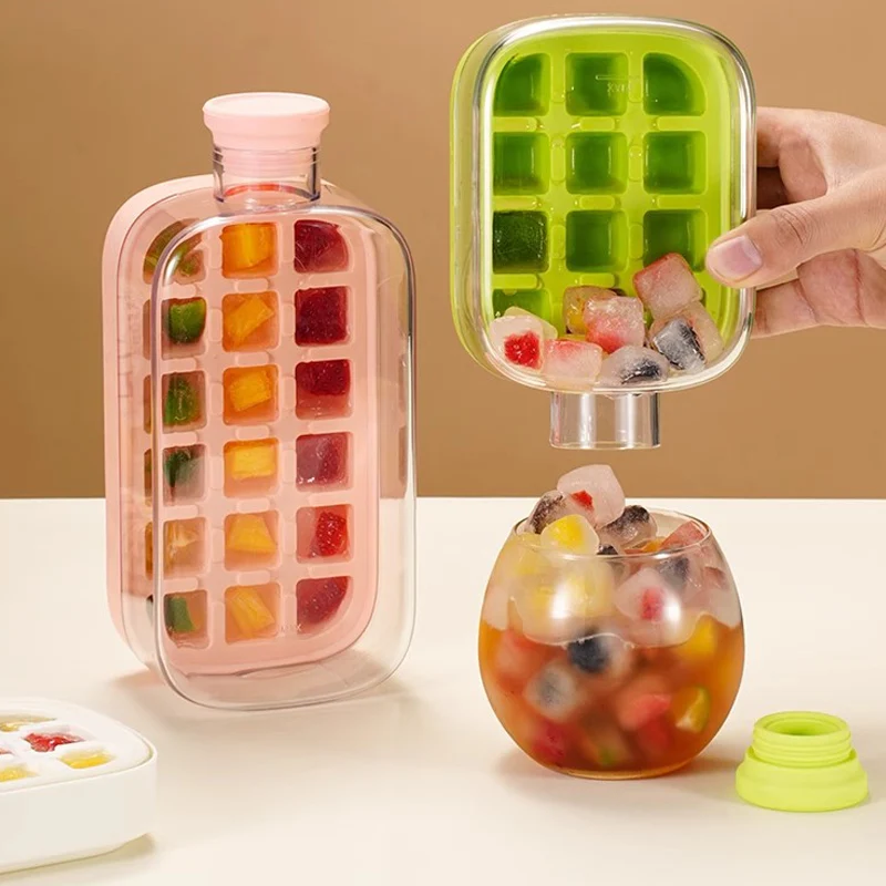 2-in-1 Ice Cube Maker Water Bottle - Image 7