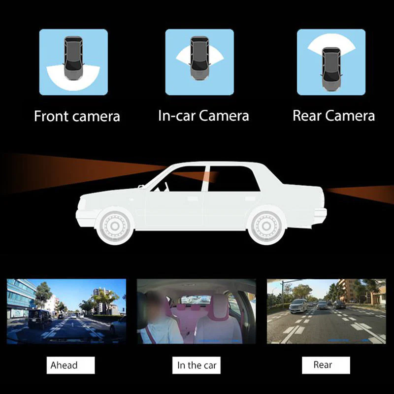 🔥3-Channel HD Dash Cam - Image 3