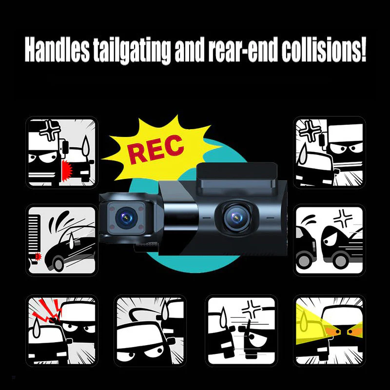 🔥3-Channel HD Dash Cam - Image 8