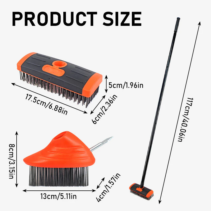 3 in 1 Weeding Wire Brush Tools Set - Image 7