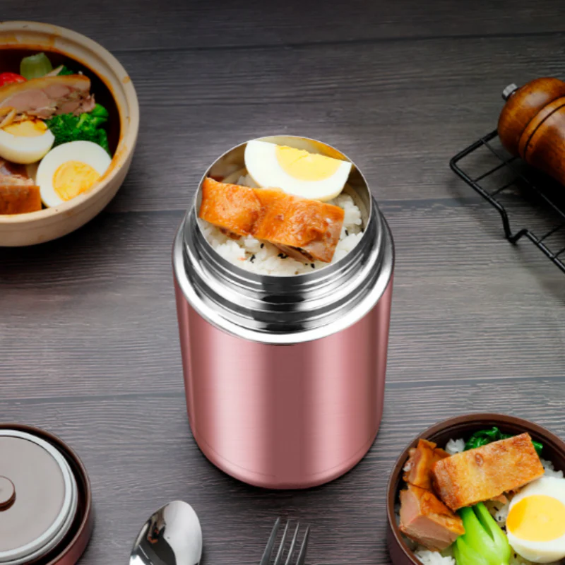 🍲 50% OFF NOW!🔥 316 Stainless Steel Food Jar – Vacuum Insulated & Leak-Proof – Thermal Cooking Essential 🥄 - Image 4