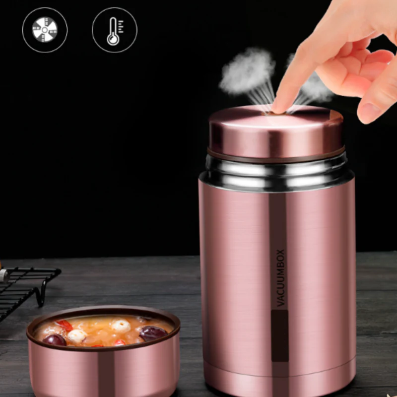 🍲 50% OFF NOW!🔥 316 Stainless Steel Food Jar – Vacuum Insulated & Leak-Proof – Thermal Cooking Essential 🥄 - Image 6