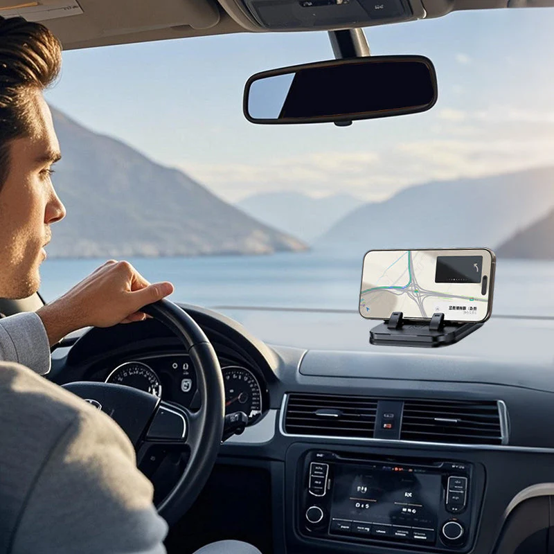 📱 50% OFF NOW! ✨ 360° Rotating Foldable Phone Holder - Universal Compatibility with Anti-Slip Base for Desk, Car & Travel Use 🚗💻 - Image 8
