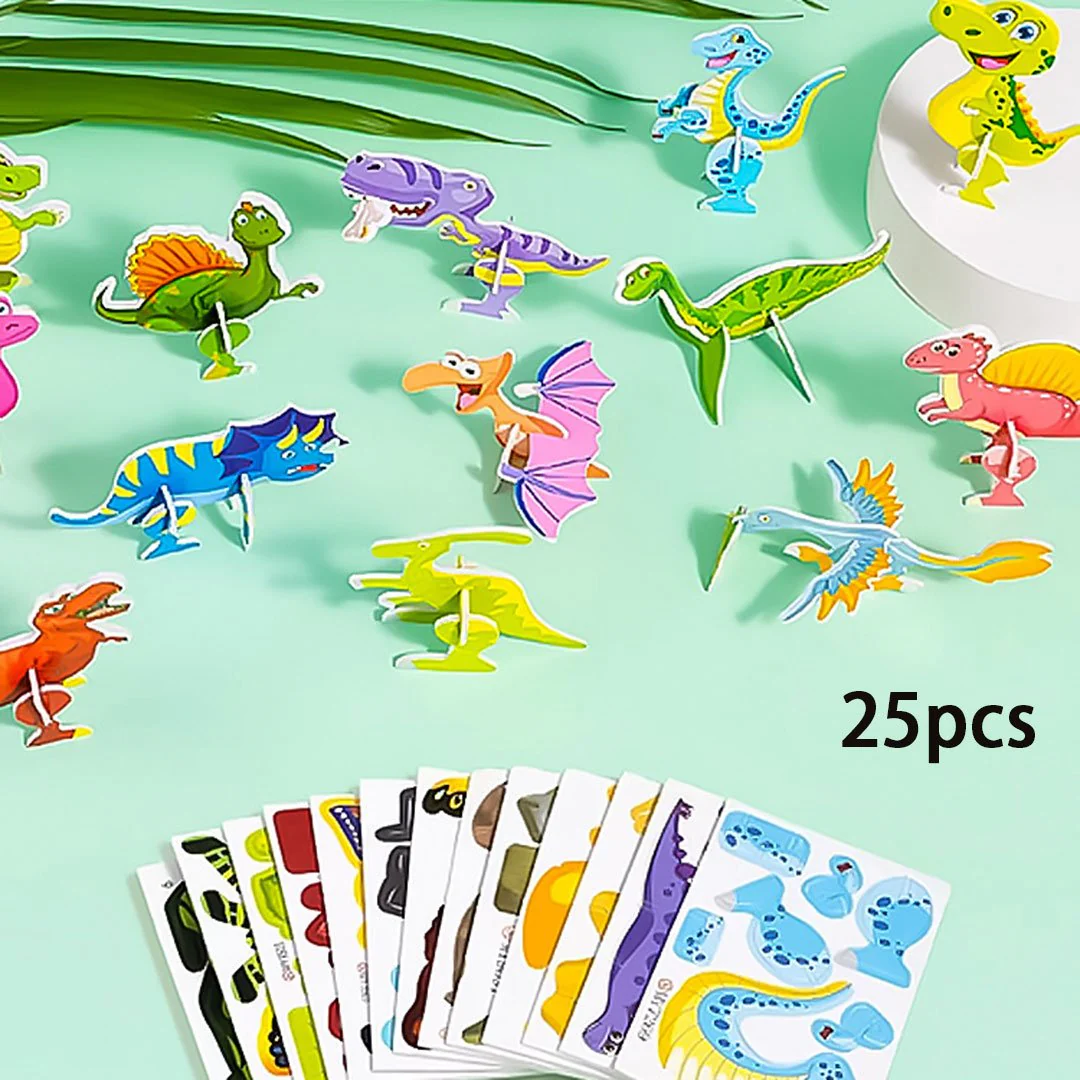 Educational 3D Cartoon Puzzle - 57 Interlocking Pieces with Vibrant Characters for Creative Learning 🎨👧 - Image 11