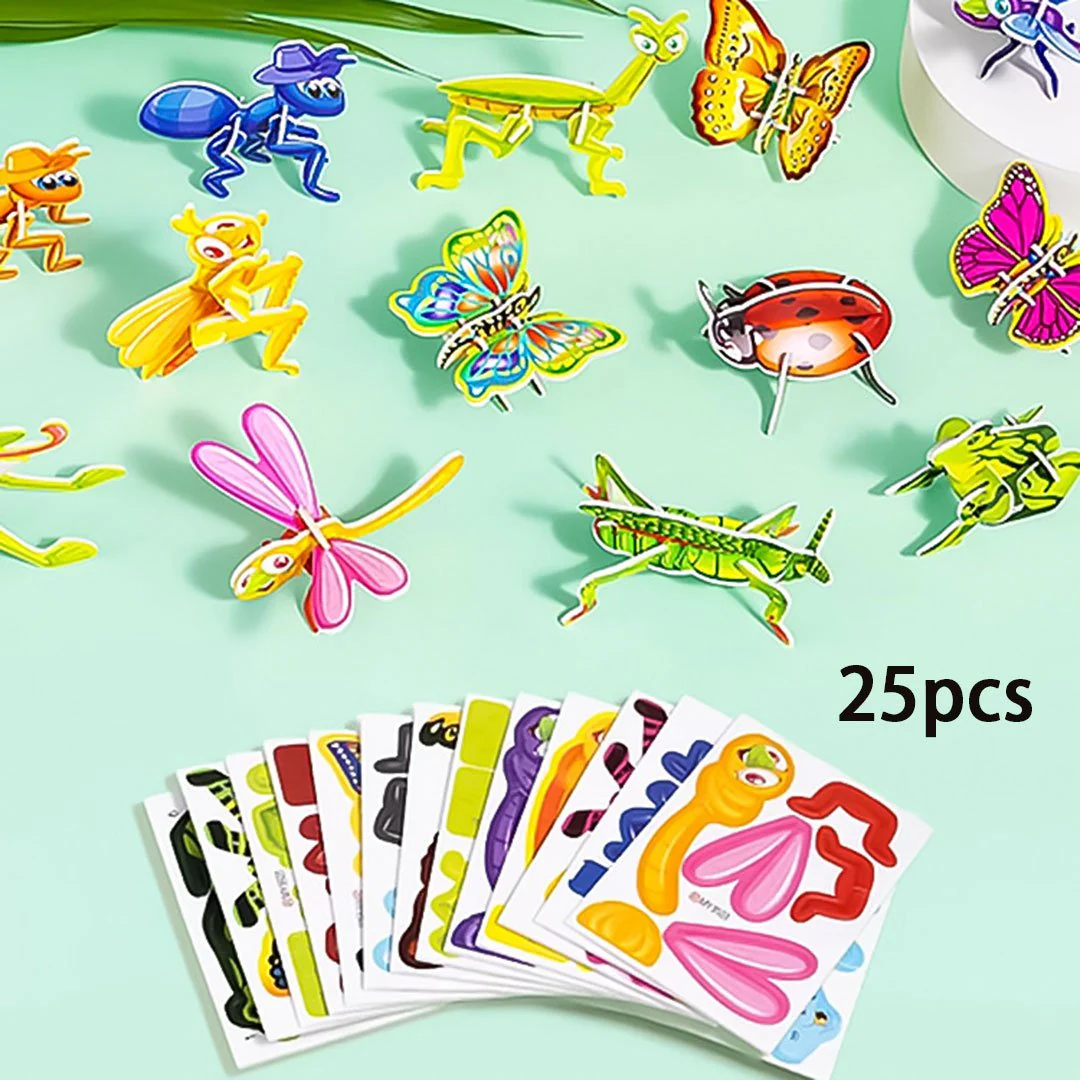 Educational 3D Cartoon Puzzle - 57 Interlocking Pieces with Vibrant Characters for Creative Learning 🎨👧 - Image 13