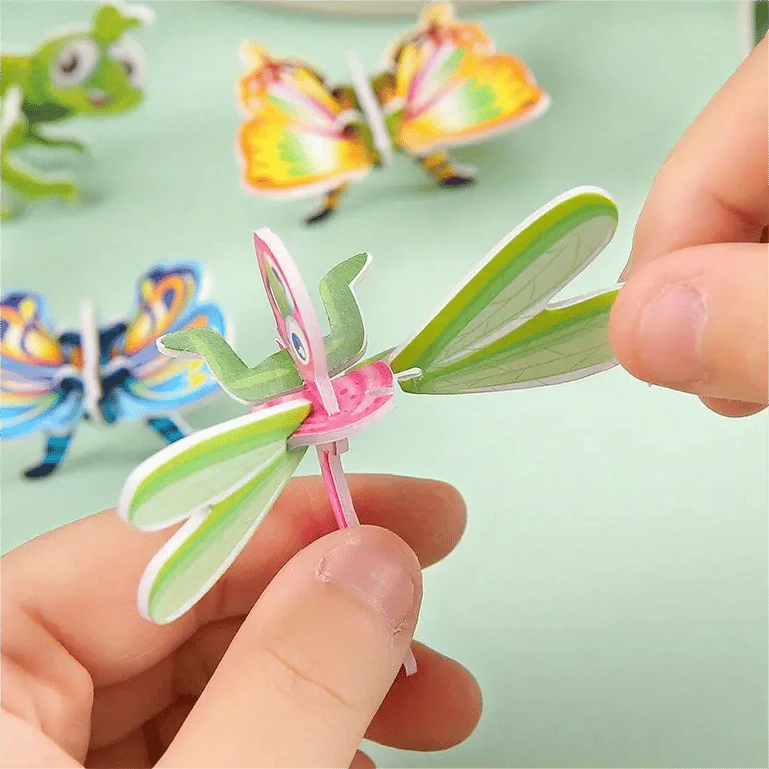 Educational 3D Cartoon Puzzle - 57 Interlocking Pieces with Vibrant Characters for Creative Learning 🎨👧 - Image 4