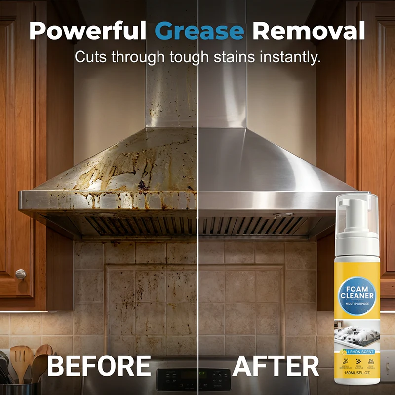 Multi-Purpose Foam Cleaner for Kitchen & Home - Image 2