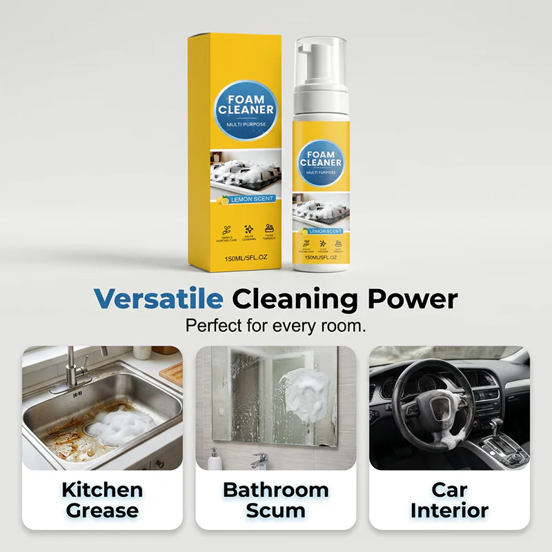 Multi-Purpose Foam Cleaner for Kitchen & Home - Image 6