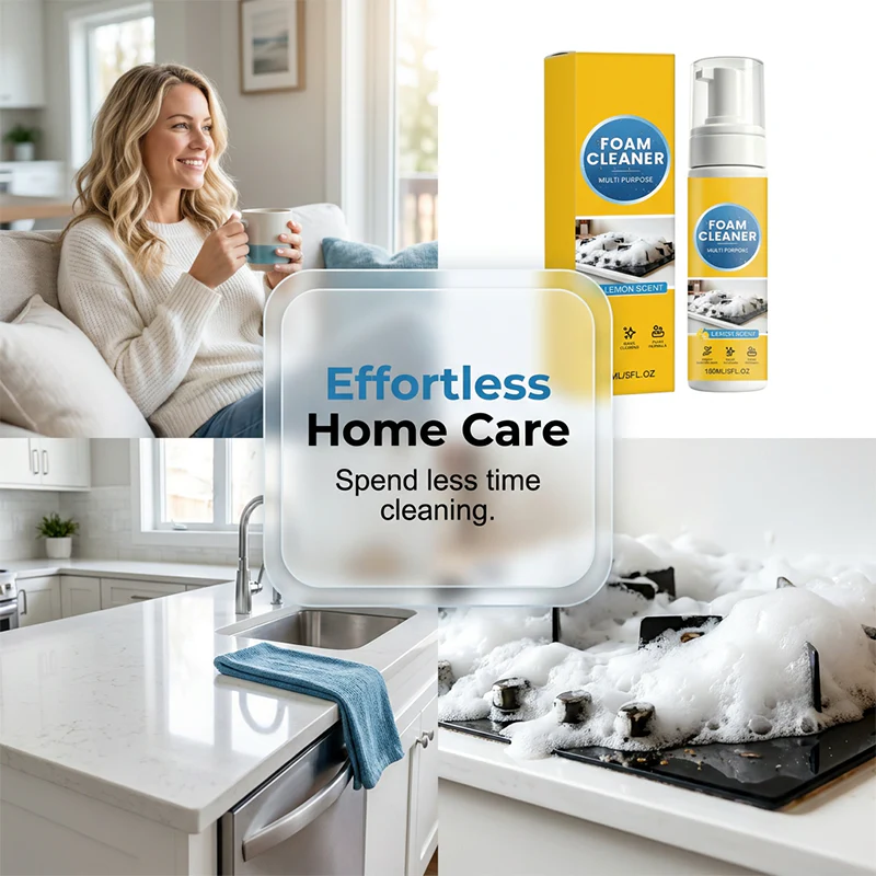 Multi-Purpose Foam Cleaner for Kitchen & Home - Image 7