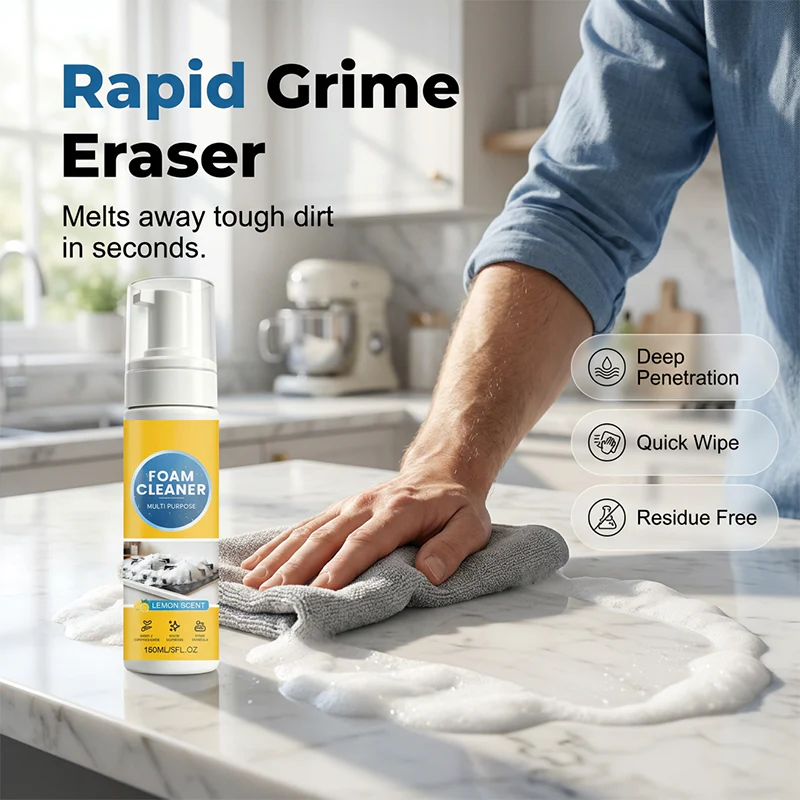 Multi-Purpose Foam Cleaner for Kitchen & Home - Image 8