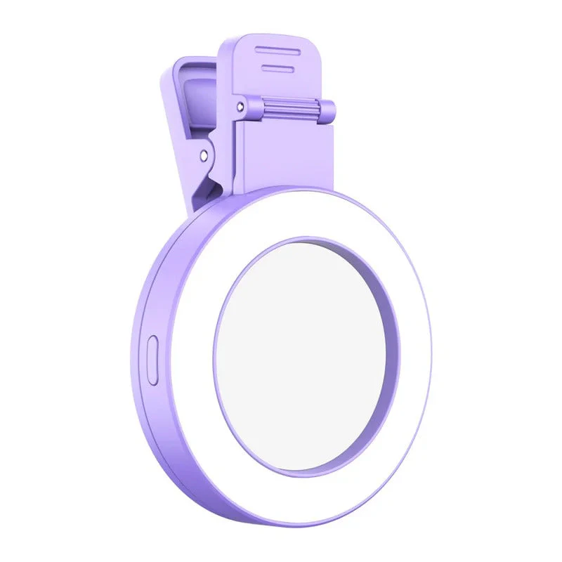 Clip-on Ring Light with Makeup Mirror & Remote Control - Image 11