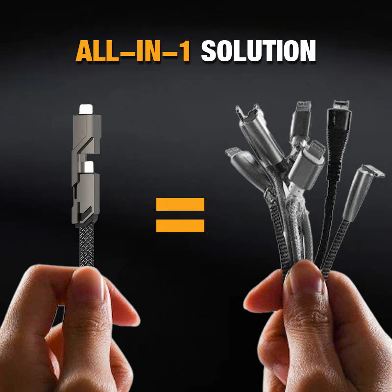 4-in-1 Fast Charging & Data Sync Charger Cord - Image 6