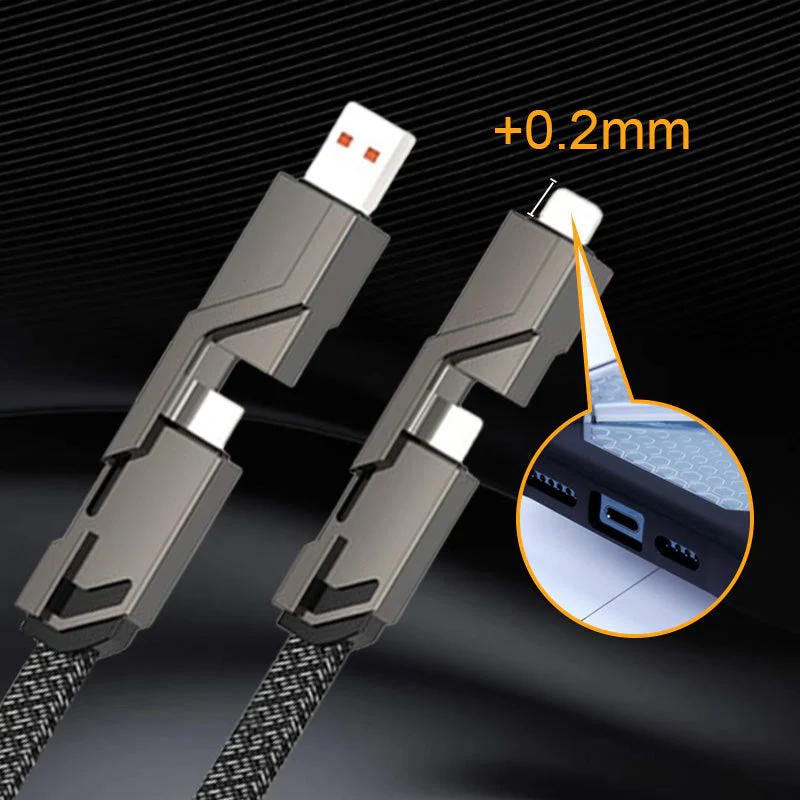 4-in-1 Fast Charging & Data Sync Charger Cord - Image 8