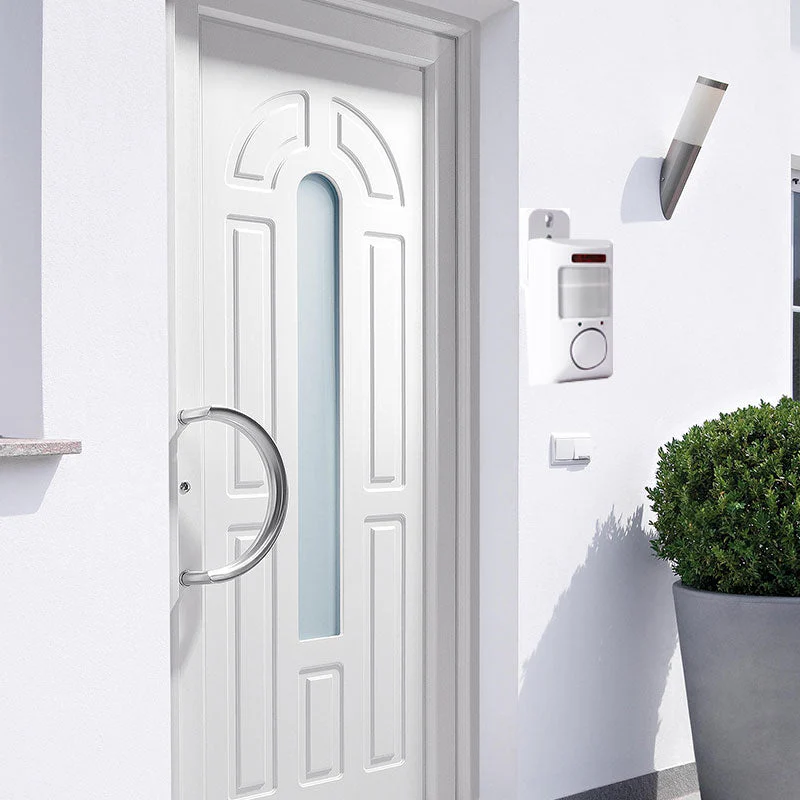 Motion Sensor Infrared Alarm with 2PCS Remote Controls - Image 3