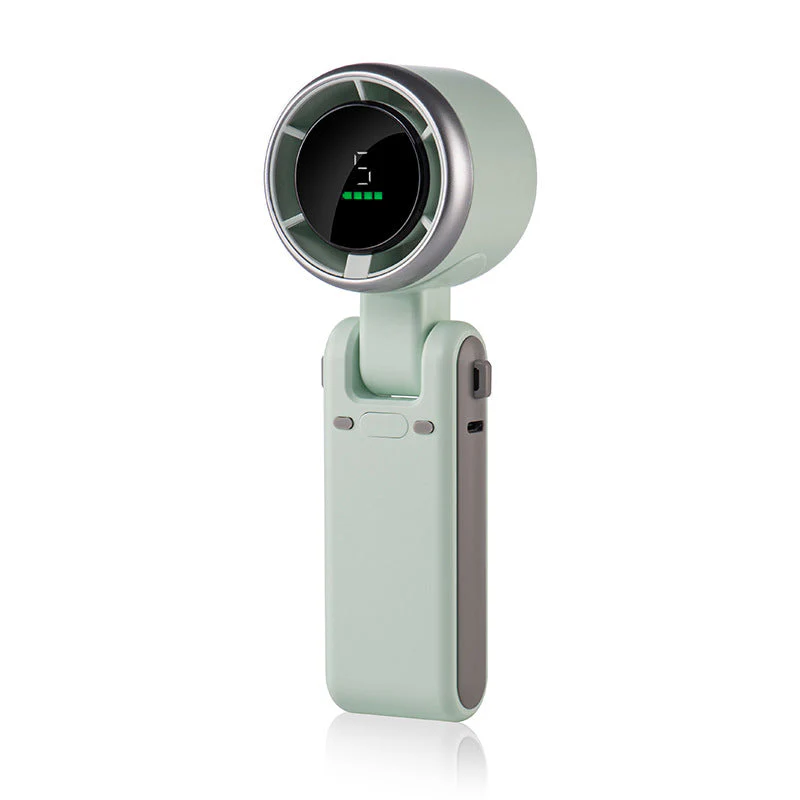 ๐ 5-Speed Foldable Fan โ Compact, Strong Wind, Rechargeable, On-the-Go Cooling ๐จ๐ - Image 11