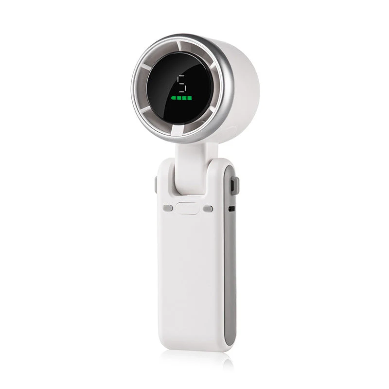 ๐ 5-Speed Foldable Fan โ Compact, Strong Wind, Rechargeable, On-the-Go Cooling ๐จ๐ - Image 9