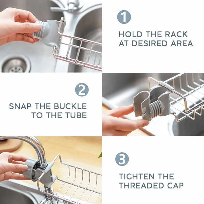 🔥Kitchen Sink Organizer Rack - Image 5