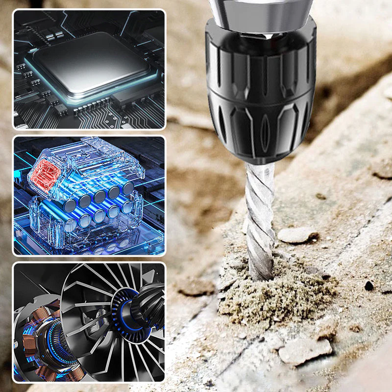 🔥German brushless motor🔧 Integrated Ultra-Power Electric Wrench - Image 4