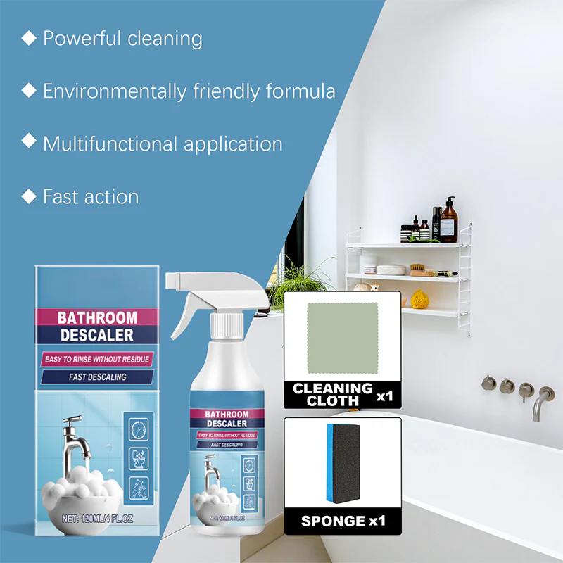 ✨ Powerful Bathroom Grime Cleaner Spray—Quickly removes grime, safe and effective! ✨ - Image 4