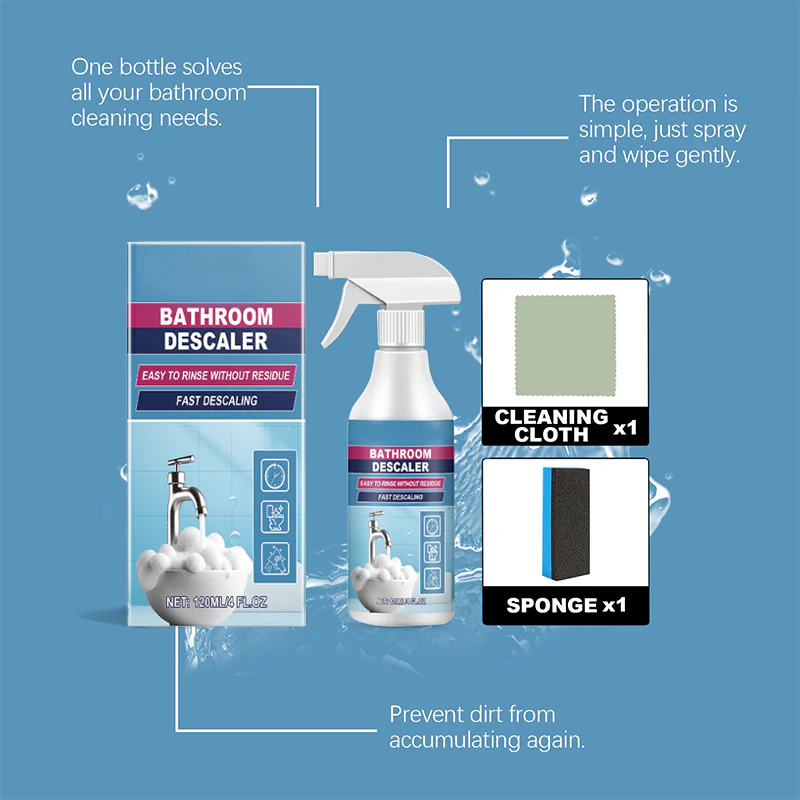 ✨ Powerful Bathroom Grime Cleaner Spray—Quickly removes grime, safe and effective! ✨ - Image 7