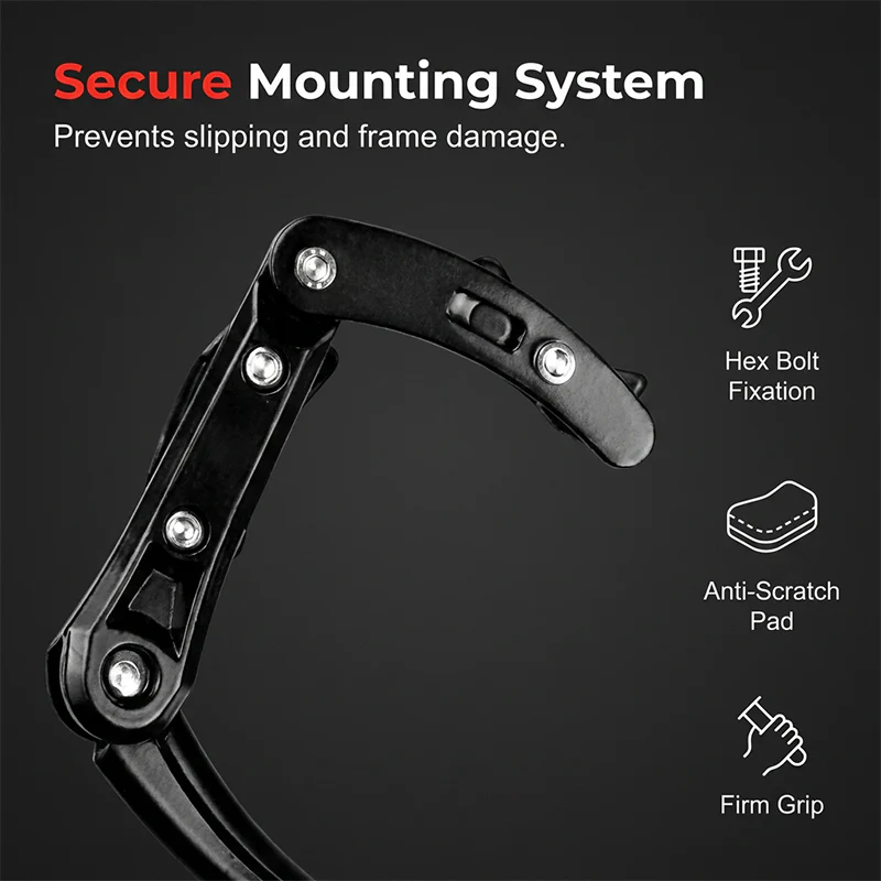 🚲 LIMITED-TIME 50% OFF! ✨ Adjustable Bicycle Kickstand – Lightweight Aluminum, Universal Fit & Frame-Safe Clamp 🔩 - Image 6