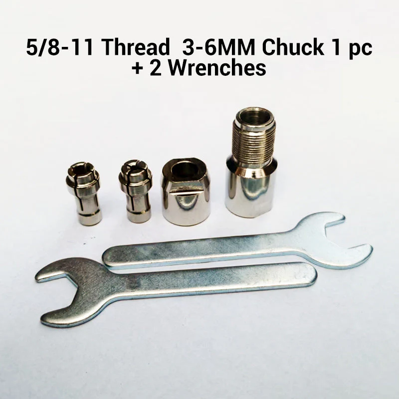 Angle Grinder to Die Grinder Adapter Chuck - Image 19