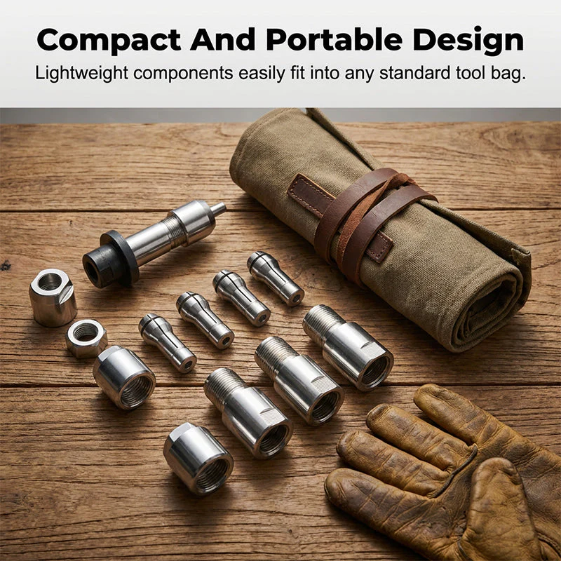 Angle Grinder to Die Grinder Adapter Chuck - Image 5
