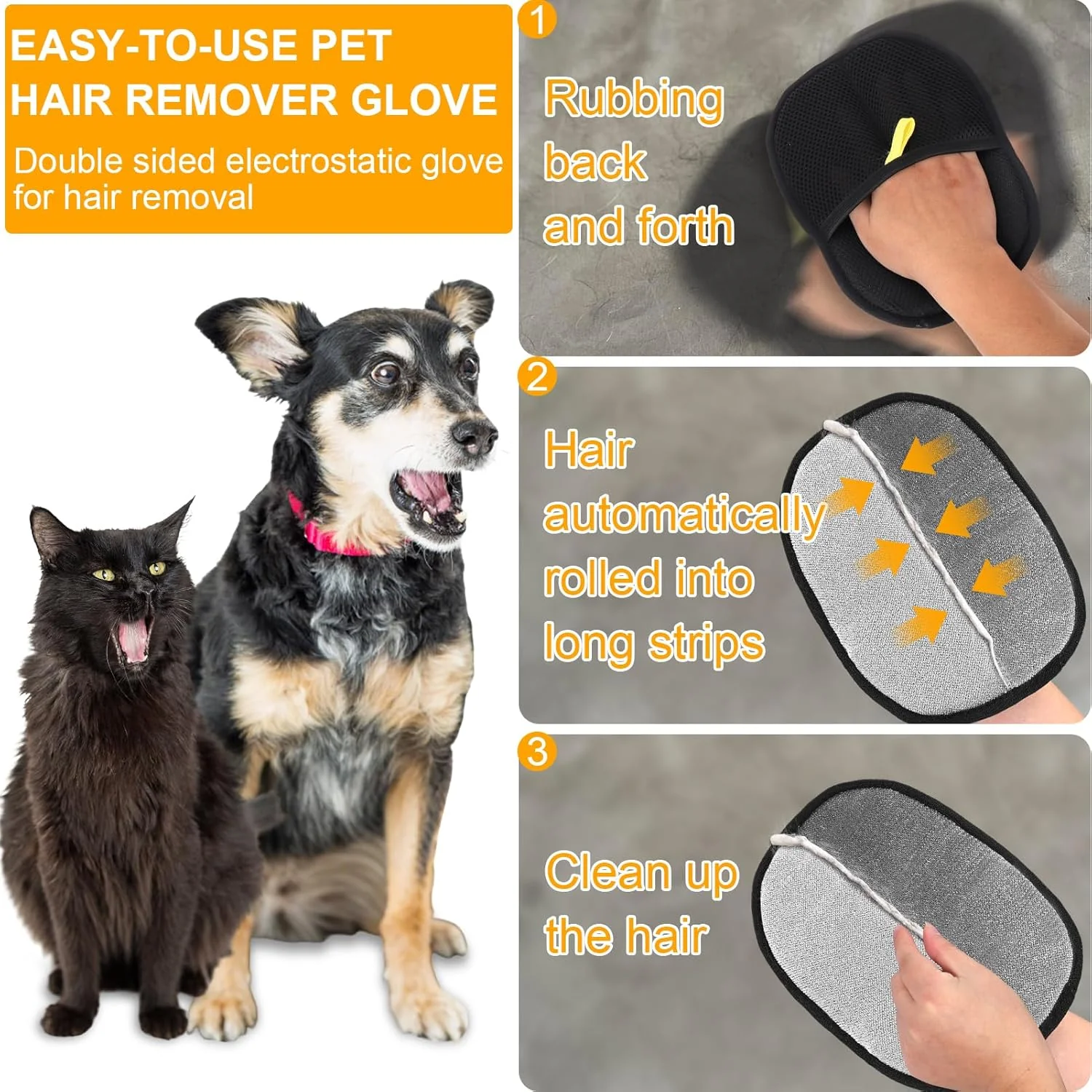 🎁BUY 1 GET 1 FREE🔥Gloves For Hair Removal Of Animals🐱🐕 - Image 6