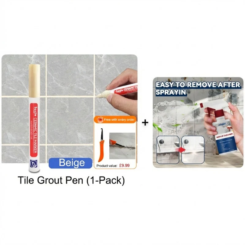 🖌️ Anti-Mould & Waterproof Joint Pen for Ceramic Tiles! 🧱 - Image 27