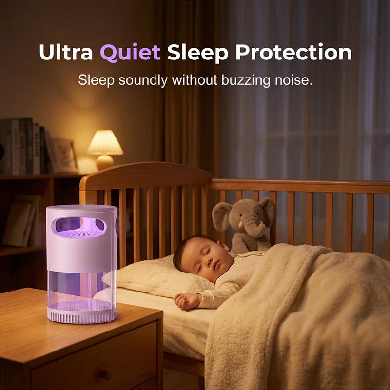 🌙 LIMITED-TIME 50% OFF! ✨ UV Mosquito Killer Lamp – USB, Quiet, Chemical-Free 🦟 - Image 5