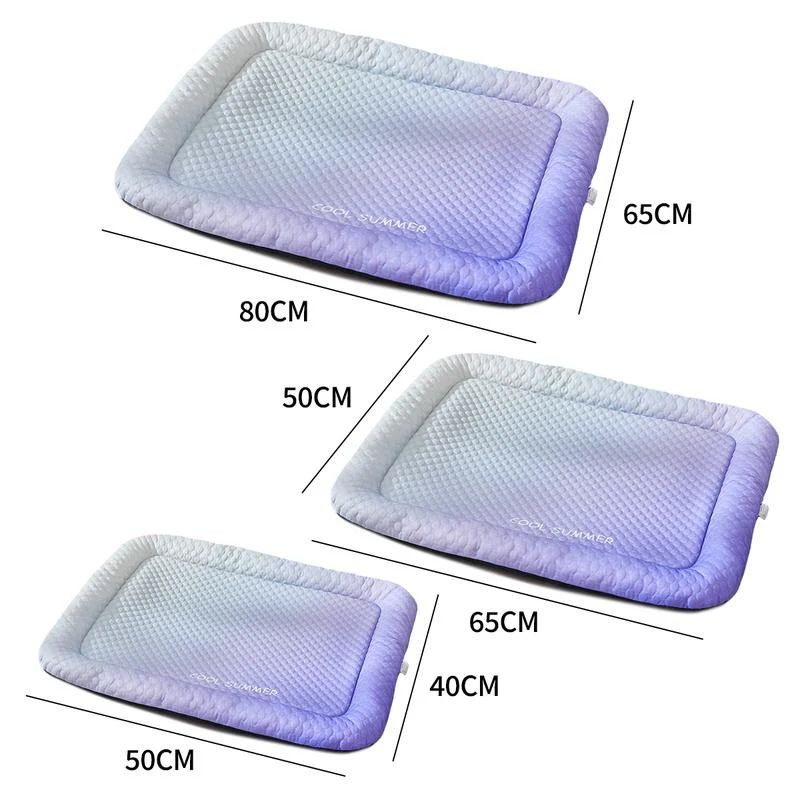 💖❄️Pet Cooling Mat for Dogs & Cats 🐾 Naturally Cool Ice-Silk Pad • Breathable, Washable & Soft 🐶🐱 - Image 10