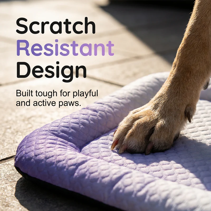 💖❄️Pet Cooling Mat for Dogs & Cats 🐾 Naturally Cool Ice-Silk Pad • Breathable, Washable & Soft 🐶🐱 - Image 13