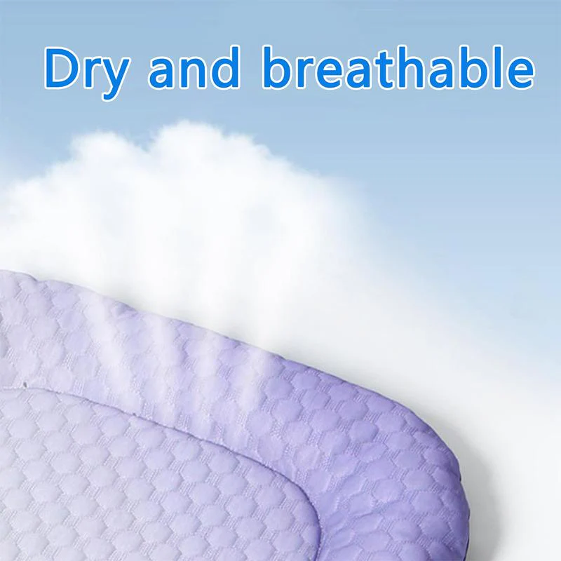 💖❄️Pet Cooling Mat for Dogs & Cats 🐾 Naturally Cool Ice-Silk Pad • Breathable, Washable & Soft 🐶🐱 - Image 4