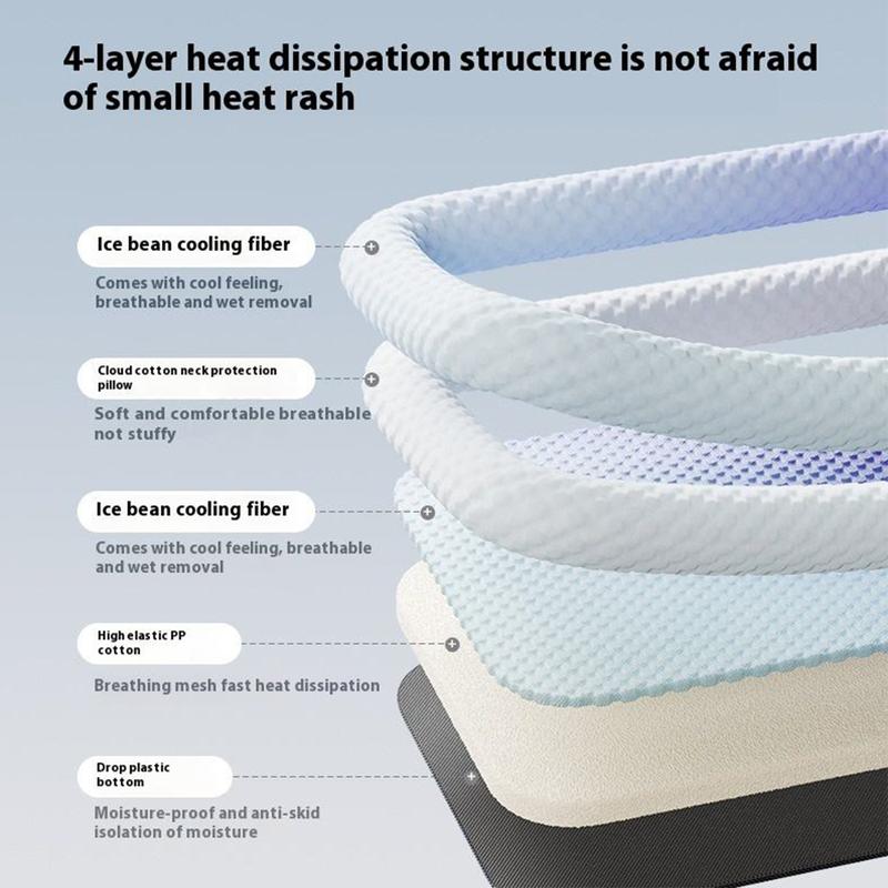 💖❄️Pet Cooling Mat for Dogs & Cats 🐾 Naturally Cool Ice-Silk Pad • Breathable, Washable & Soft 🐶🐱 - Image 6