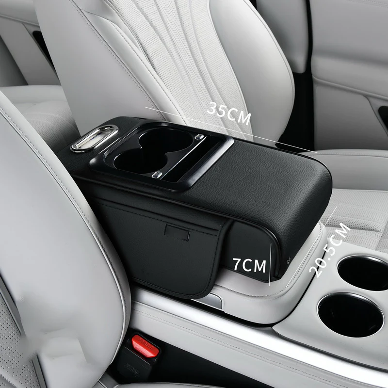 Car Armrest Organizer with USB Charging Ports - Image 10