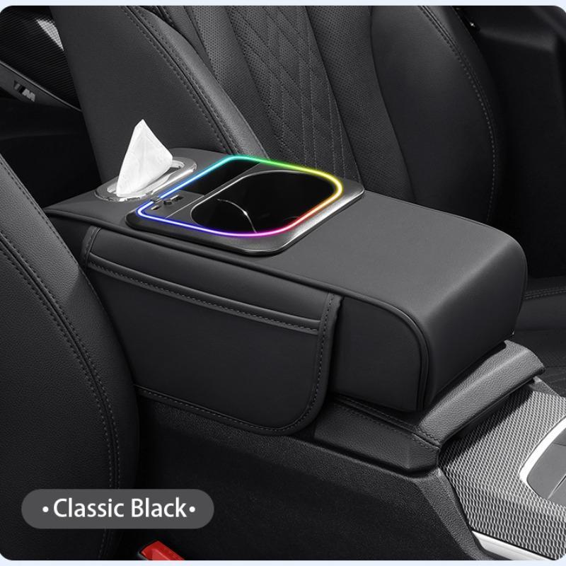 Car Armrest Organizer with USB Charging Ports - Image 17