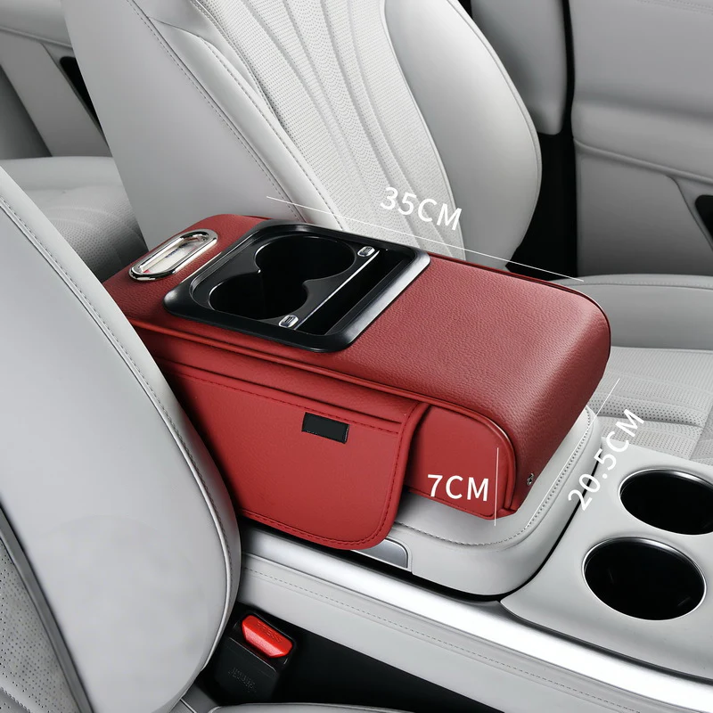 Car Armrest Organizer with USB Charging Ports - Image 9