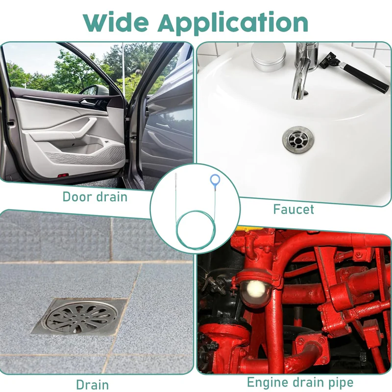 Auto Sunroof Drain Cleaning Tool – Flexible Pipe Brush - Image 9
