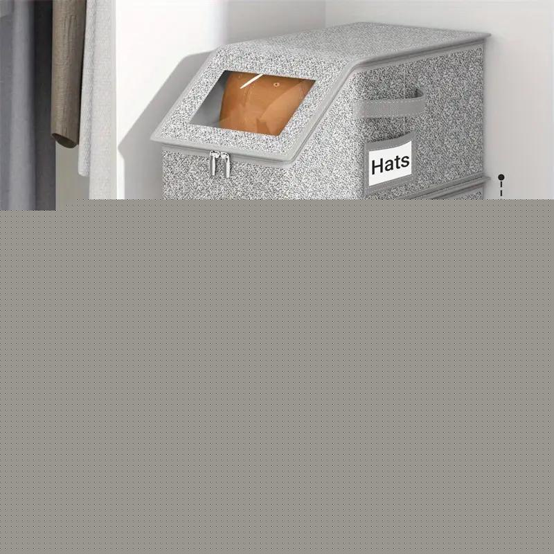 🧢 50% OFF NOW! 🎉 Stackable Baseball Cap Boxes – Space-Saving, Dustproof & Clear View 📦📦 - Image 7