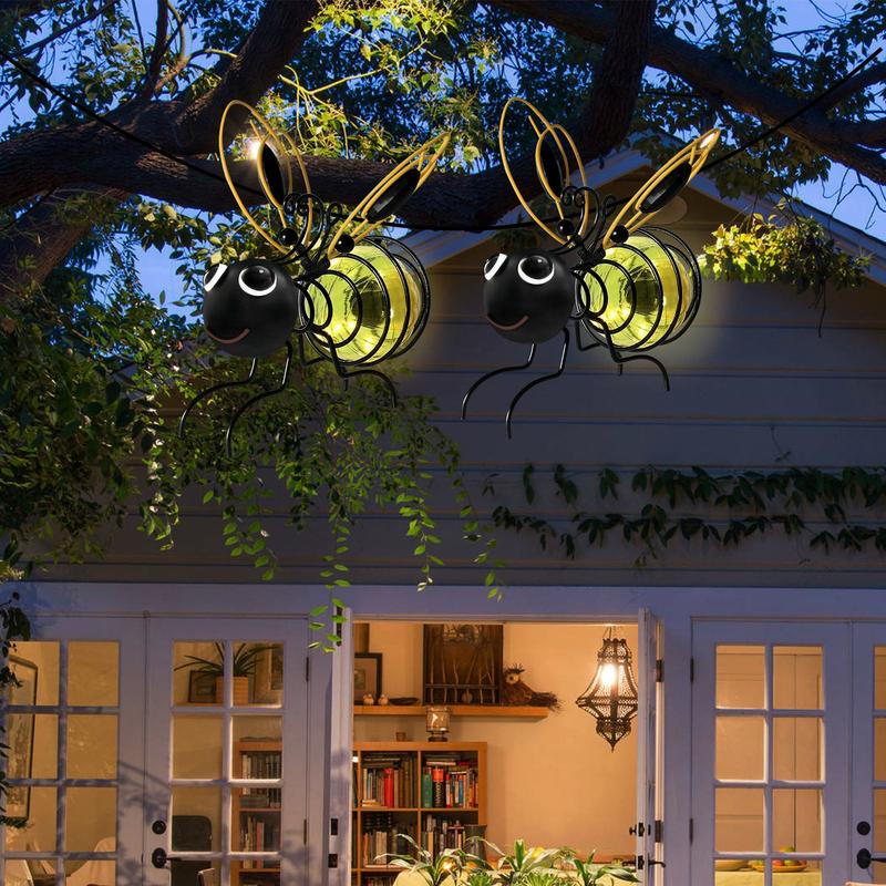 🐝Outdoor Hanging Solar Bee Light - Perfect Gift For Plant Lovers Moms Or Literally Anyone Who Smiles❤️ - Image 3
