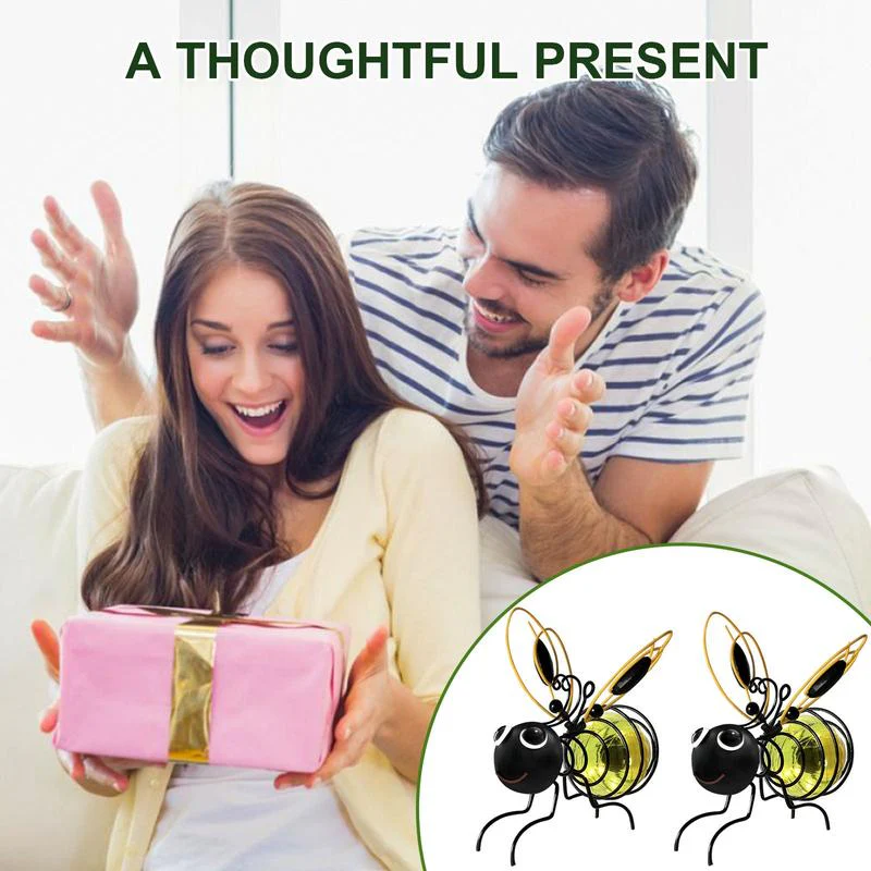 🐝Outdoor Hanging Solar Bee Light - Perfect Gift For Plant Lovers Moms Or Literally Anyone Who Smiles❤️ - Image 5