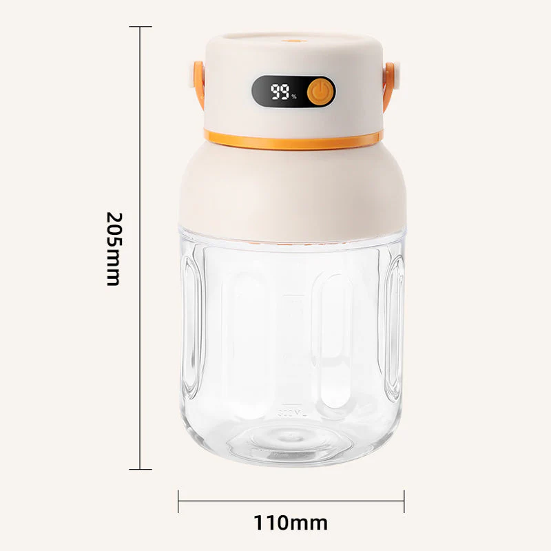 ⏰🔥LIMITED TIME 50% OFF! 🍓 Portable Personal Blender – USB Rechargeable Mini Juicer Cup for Smoothies & Shakes On-the-Go 🥤✨ - Image 8