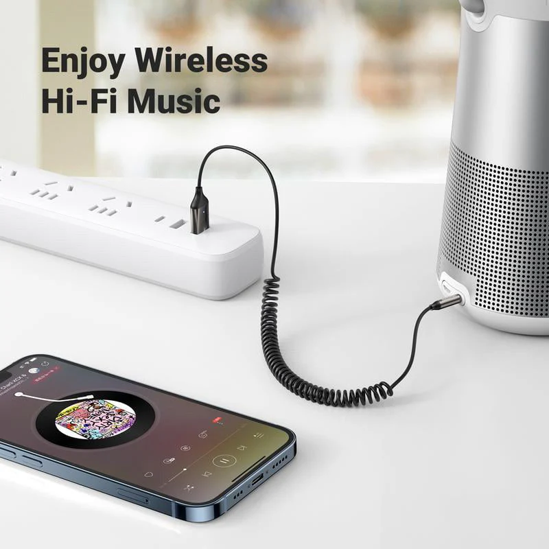 Bluetooth 5.0 Audio Receiver USB Cable Audio Adapter - Image 13